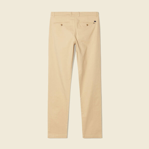 pantalon slim instinct chino beige homme Pantalon slim Instinct chino beige homme