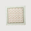 Foulard en coton vert pastel femme