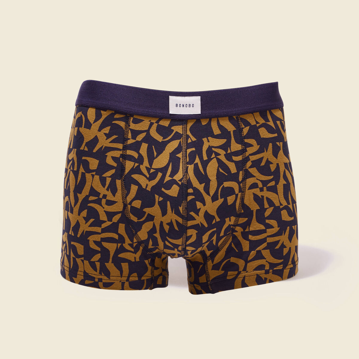 Lot 2 boxers bleu marine homme