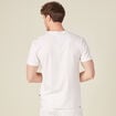 T-shirt manches courtes ecru homme