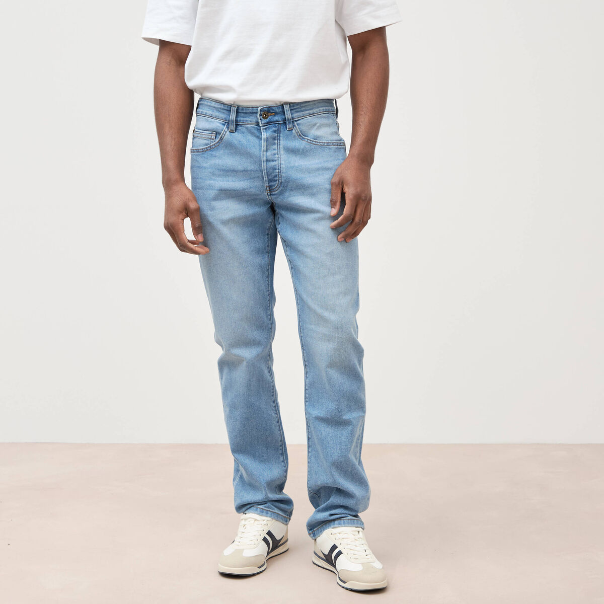 Jeans regular longueur 34 denim used homme