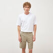 Bermuda vert kaki homme