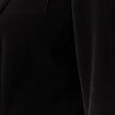 Veste blazer velours noir femme