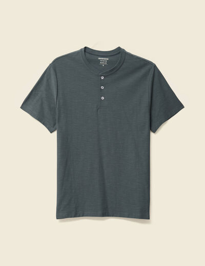 T-shirt manches courtes vert kaki homme