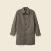 Manteau col classique manches longues camel homme