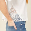 T-shirt éco-responsable blanc femme