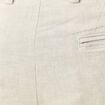 Pantalon chino longueur 32 avec ceinture gris homme