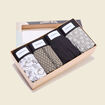 Lot 4 boxers prune homme