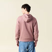 Sweat à capuche vieux rose homme