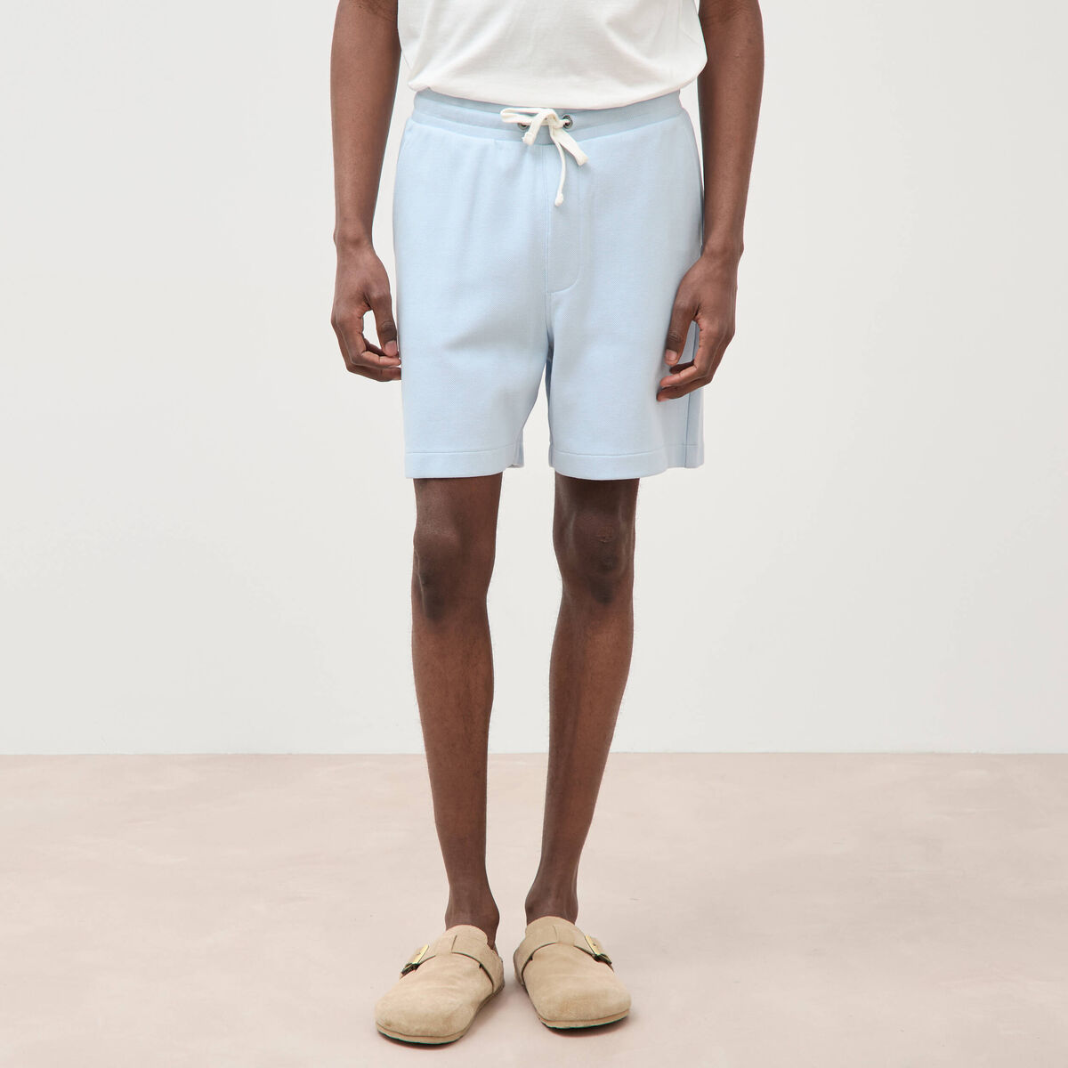 Bermuda bleu ciel homme