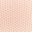Pull manches courtes ajouré rose poudrée femme