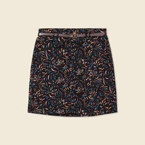 jupe droite eco responsable noir femme Jupe droite éco-responsable noir femme