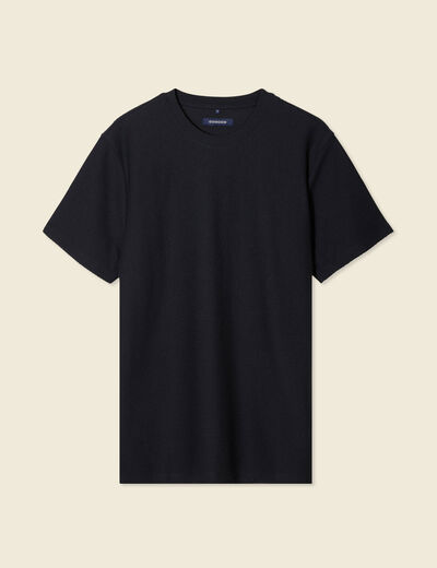T-shirt manches courtes noir homme