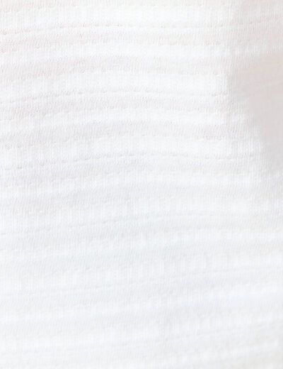 Débardeur sans manches blanc femme