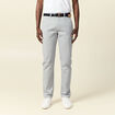 Pantalon chino straight bleu gris homme