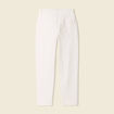 Jeans mom 7/8ème denim blanc femme