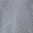 Pull droit col rond manches longues gris clair femme