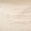 Jeans flare &agrave; pont denim blanc femme