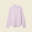 Chemise manches longues vieux rose homme