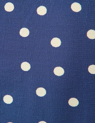 Top sans manches bleu marine femme