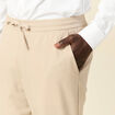 Pantalon jogger beige homme