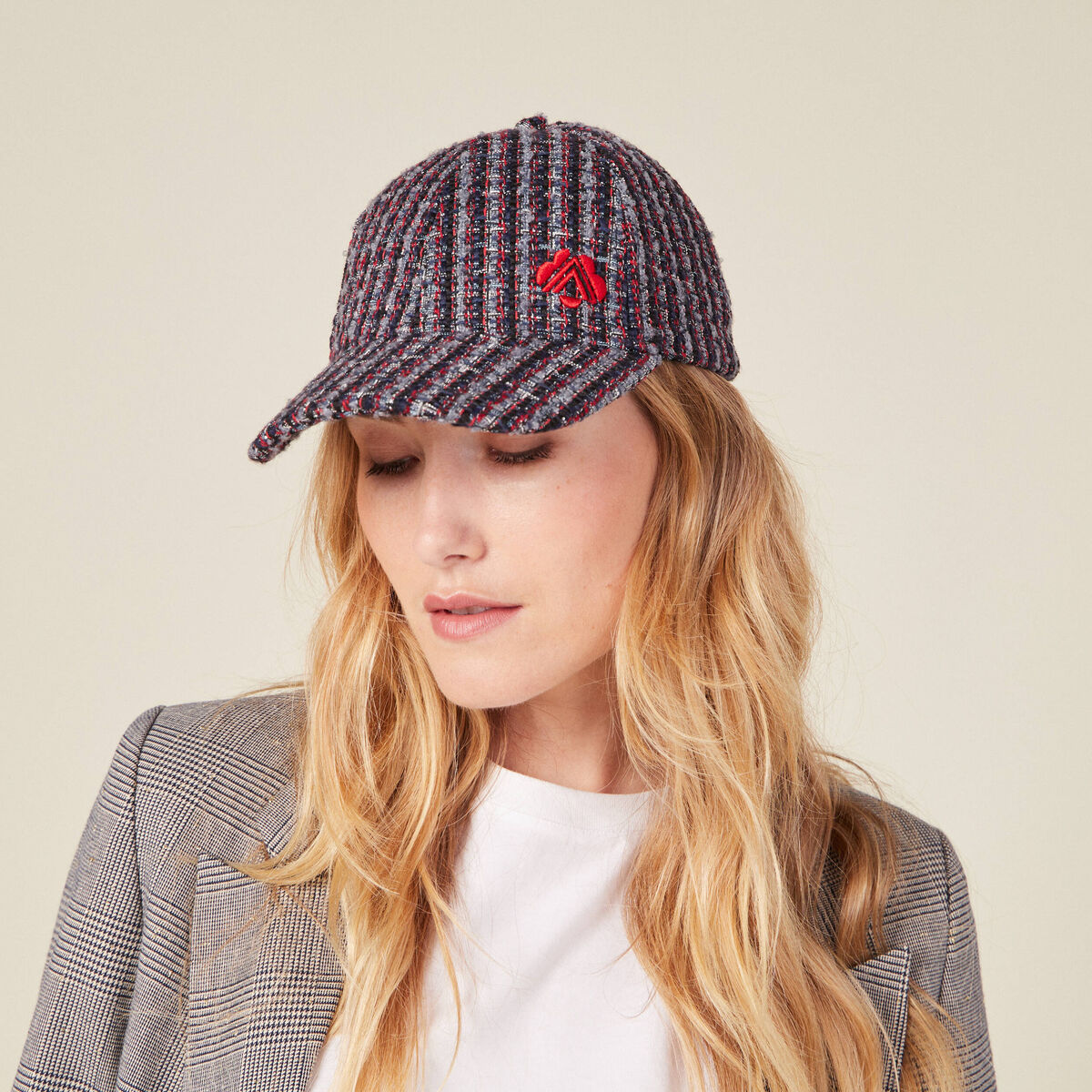 Casquette bleu marine femme