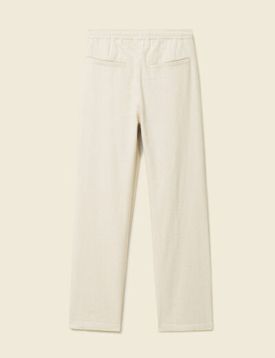 Pantalon chino gris homme
