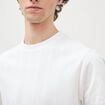 T-shirt en coton manches courtes blanc homme