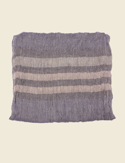 Foulard bleu marine homme