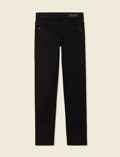 Jeans Vanessa - slim 7/8ème denim noir femme
