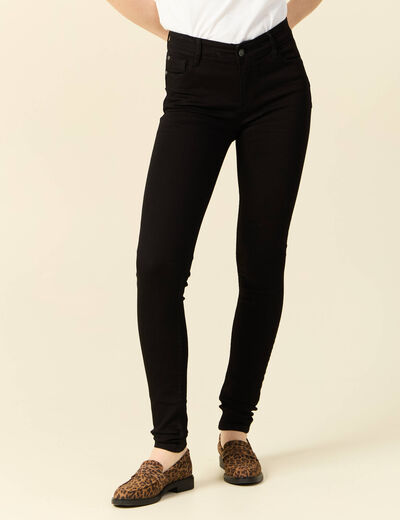 Jeans Marylin - skinny push up denim noir femme