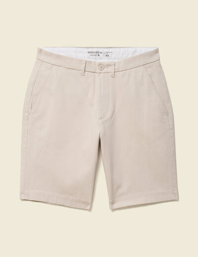Bermuda gris clair homme