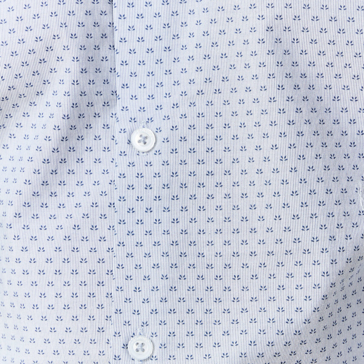 Chemise manches longues bleu homme