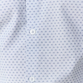 Chemise manches longues bleu homme