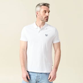 polo manches courtes blanc homme Polo manches courtes blanc homme