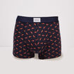 Lot 2 boxers bleu marine homme