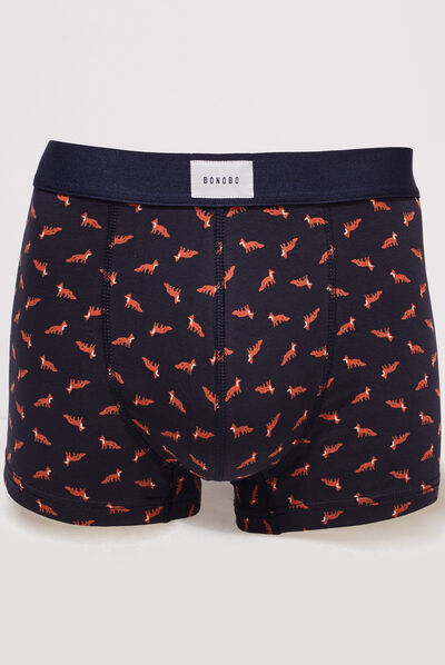 Lot 2 boxers bleu marine homme