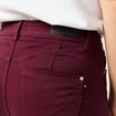 Pantalon skinny push-up taille standard prune femme