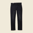 Jeans straight 5 poches denim noir homme