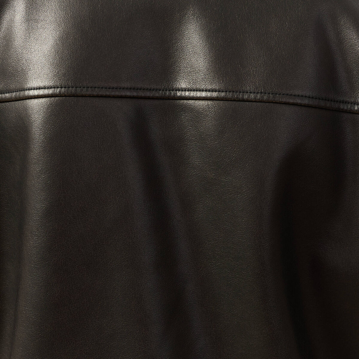 Blouson aviateur manches longues marron fonc&eacute; homme