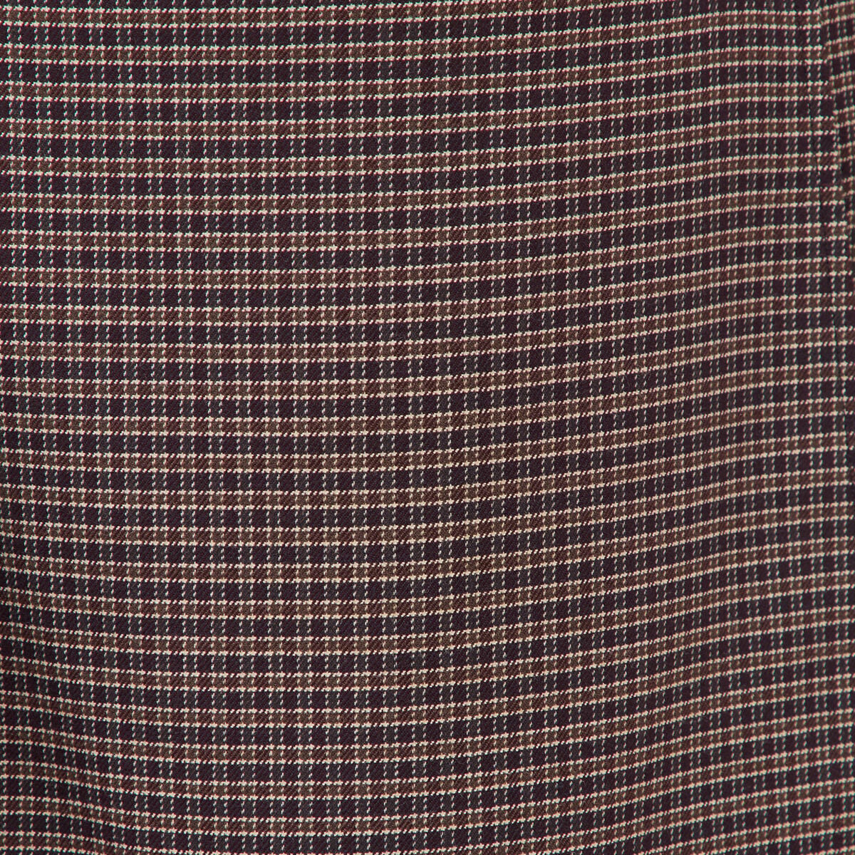 Mini-jupe droite courte marron femme