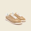 Sneakers marron clair femme