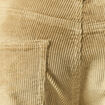 Pantalon relaxed large longueur 32 beige fonce homme