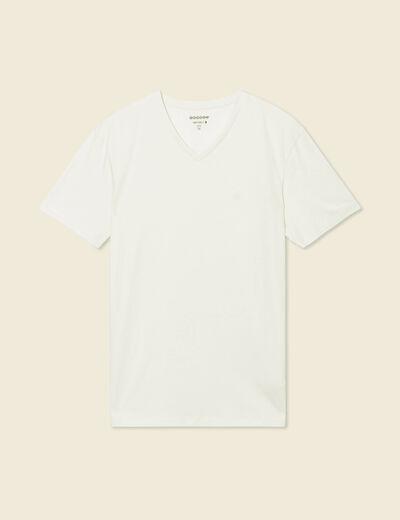 T-shirt manches courtes homme bleu ciel homme