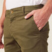 Pantalon slim Instinct chino taupe homme