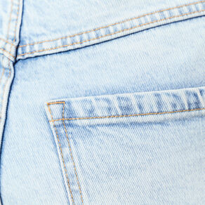 bermuda droit en jean denim snow bleu femme Bermuda droit en jean denim snow bleu femme