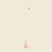 Collier avec pendentif sable femme