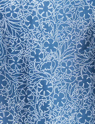 Chemise bleu marine homme