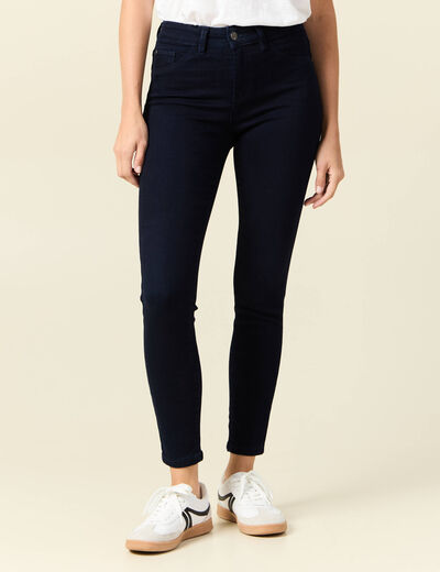 Jeans skinny 7/8ème denim brut femme