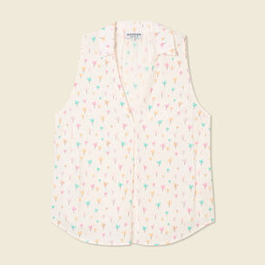 blouse sans manches blanc femme Blouse sans manches blanc femme